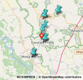 Mappa Via Don Colzani, 27022 Casorate primo PV, Italia (3.01231)