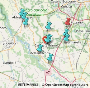 Mappa Via Don Colzani, 27022 Casorate primo PV, Italia (6.5275)