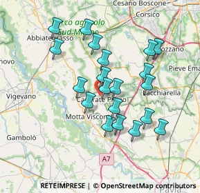 Mappa Via Don Colzani, 27022 Casorate primo PV, Italia (6.489)