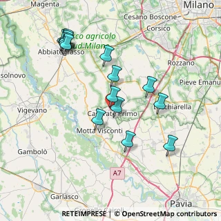 Mappa Via Don Colzani, 27022 Casorate primo PV, Italia (7.85533)