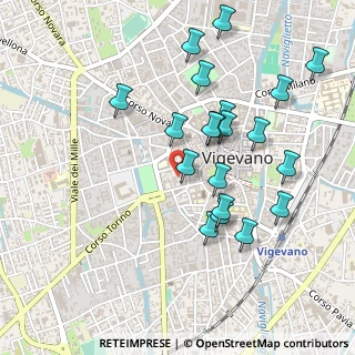 Mappa SP206, 27029 Vigevano PV, Italia (0.479)