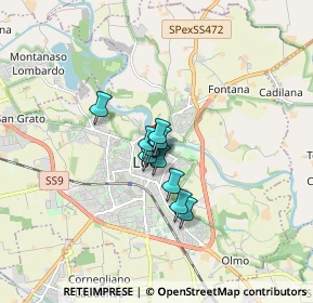 Mappa Via G. Strepponi, 26900 Lodi LO, Italia (0.85364)