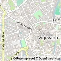 Karte Vigevano