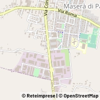 Map Maserà di Padova
