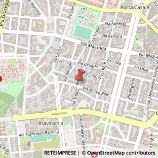 Mappa Via Tripoli, 42, 13100 Vercelli, Vercelli (Piemonte)
