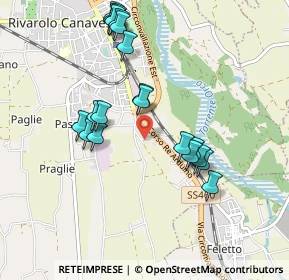Mappa Via Angelo Manzone, 10086 Rivarolo Canavese TO, Italia (0.96)