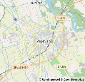 Mappa 27029 Vigevano PV, Italia (1.874)