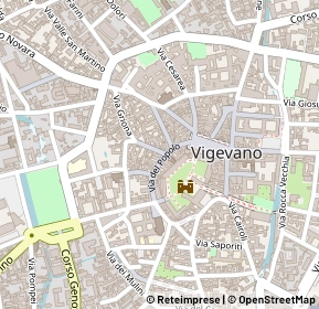 Mappa 27029 Vigevano PV, Italia (0.2595)