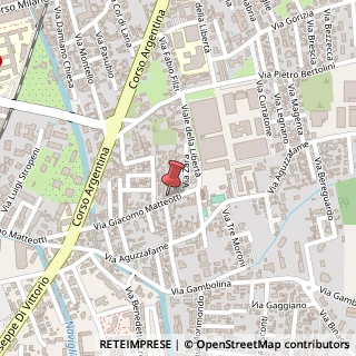 Mappa Via Matteotti Giacomo, 58, 27029 Vigevano, Pavia (Lombardia)