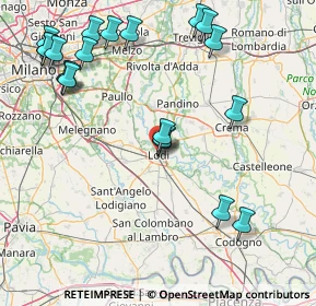 Mappa Via Fanfulla, 26900 Lodi LO, Italia (19.7325)