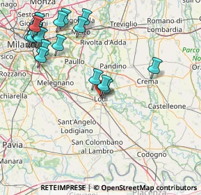 Mappa Via Tito Fanfulla, 26900 Lodi LO, Italia (20.6905)