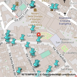 Mappa Via Fanfulla, 26900 Lodi LO, Italia (0.09286)