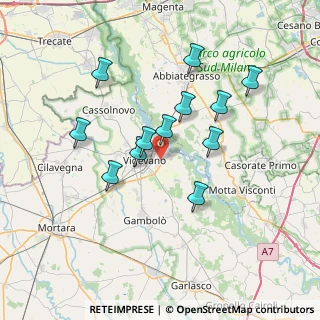 Mappa Via Trezzano, 27029 Vigevano PV, Italia (6.44417)