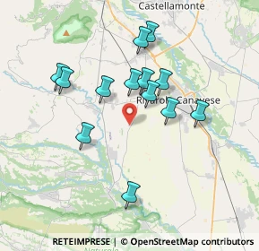 Mappa Borgata Chiarabaglia, 10083 Favria TO, Italia (3.25231)