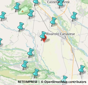 Mappa Borgata Chiarabaglia, 10083 Favria TO, Italia (6.503)