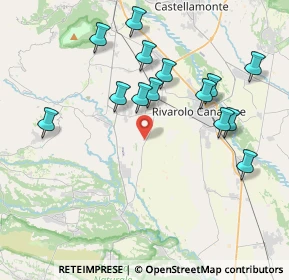 Mappa Borgata Chiarabaglia, 10083 Favria TO, Italia (3.965)