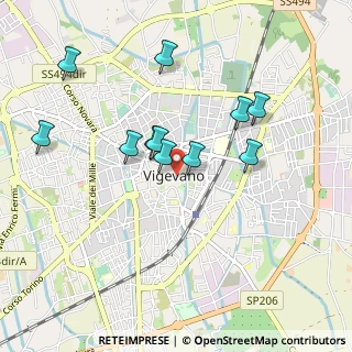 Mappa Via XX settembre, 27029 Vigevano PV, Italia (0.84727)