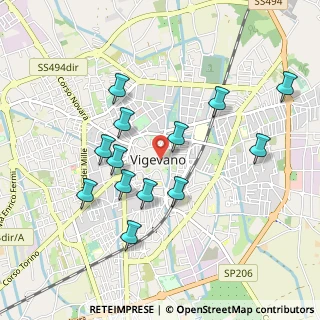 Mappa Via XX settembre, 27029 Vigevano PV, Italia (0.92231)