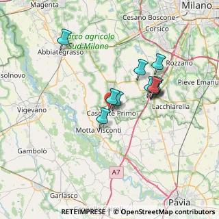 Mappa Via Don Pompeo Magnoni, 27022 Casorate Primo PV, Italia (5.88909)