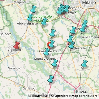 Mappa Via Don Pompeo Magnoni, 27022 Casorate Primo PV, Italia (9.818)