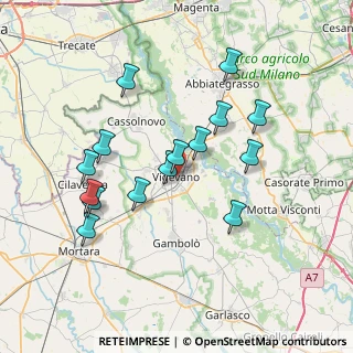 Mappa Via Roma, 27029 Vigevano PV, Italia (7.00933)