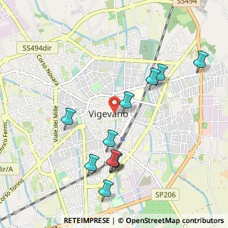 Mappa Via Roma, 27029 Vigevano PV, Italia (1.06545)