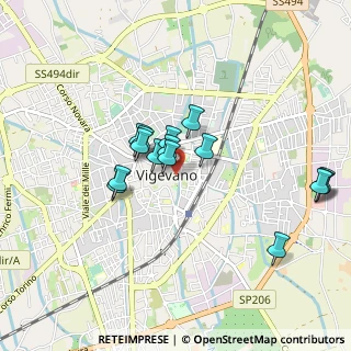 Mappa Via Roma, 27029 Vigevano PV, Italia (0.784)