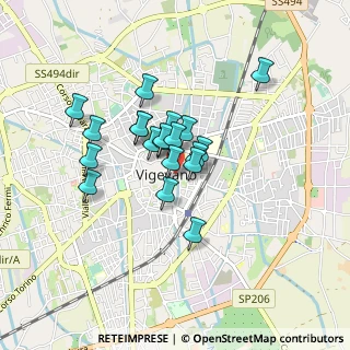 Mappa Via Roma, 27029 Vigevano PV, Italia (0.62)