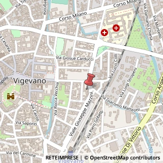 Mappa Viale Giuseppe Mazzini, 36, 27029 Vigevano, Pavia (Lombardia)