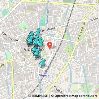 Mappa Via Galileo Galilei, 27029 Vigevano PV, Italia (0.394)