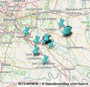 Mappa Via S.Maria del Sole n°, 26900 Lodi LO, Italia (9.4195)