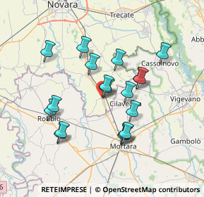 Mappa Via Madre Teresa di Calcutta, 28071 Borgolavezzaro NO, Italia (6.48056)