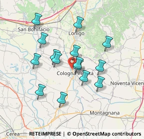 Mappa Viale Produzione, 37044 Cologna Veneta VR, Italia (6.20467)