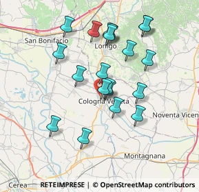 Mappa Viale Produzione, 37044 Cologna Veneta VR, Italia (6.6875)