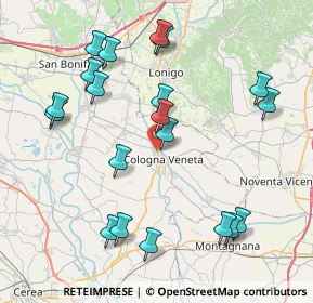 Mappa Viale Produzione, 37044 Cologna Veneta VR, Italia (8.8585)