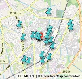 Mappa 27029 Vigevano PV, Italia (0.8025)