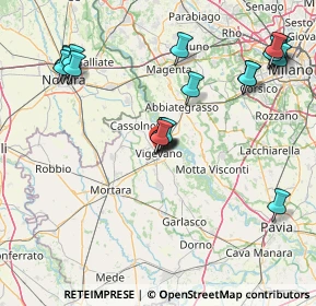 Mappa 27029 Vigevano PV, Italia (17.515)