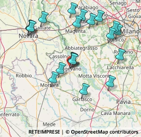 Mappa 27029 Vigevano PV, Italia (16.6355)