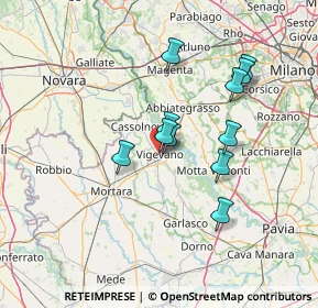 Mappa 27029 Vigevano PV, Italia (11.67364)