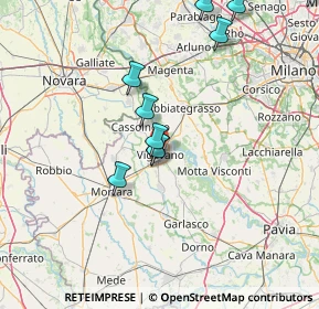 Mappa 27029 Vigevano PV, Italia (17.45545)