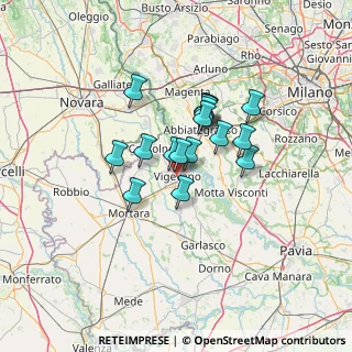 Mappa 27029 Vigevano PV, Italia (9.38294)
