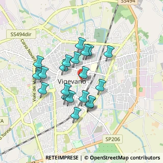 Mappa Via Bruno Buozzi, 27029 Vigevano PV, Italia (0.758)