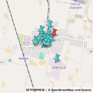 Mappa Piazza Castello, 25010 Visano BS, Italia (0.189)