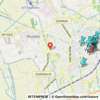 Mappa Corso Pietro Nenni, 27029 Vigevano PV, Italia (1.71875)