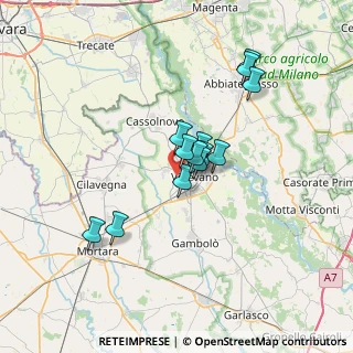 Mappa Via Olmi, 27029 Vigevano PV, Italia (5.25462)