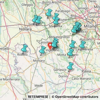 Mappa Via Olmi, 27029 Vigevano PV, Italia (16.1945)