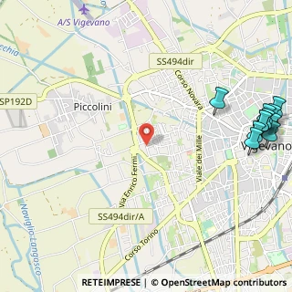 Mappa Via Olmi, 27029 Vigevano PV, Italia (1.64091)