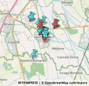 Mappa Via Privata Bruno Buozzi, 20084 Lacchiarella MI, Italia (1.079)