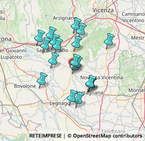 Mappa Via San Michele, 37044 Cologna Veneta VR, Italia (11.53)