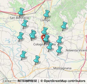 Mappa Via San Michele, 37044 Cologna Veneta VR, Italia (6.23933)